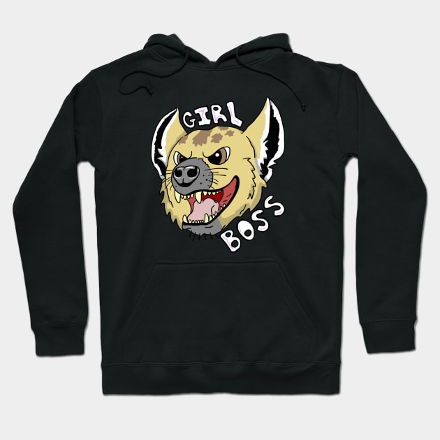 Hyena Matriarch Girl Boss Hoodie by SNK Kreatures